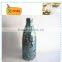 Christmas Decor Malachite Green Mosaic Tall Vase Handmade Elegant Flower Arrangements