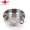 5layer best selling new design glass lid 5pcs cookware stainless steel food steam