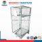 Logistics security roll logistics pallet container trolley wire mesh storage metal cage