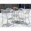 outdoor home garden luxury dining table set furniture