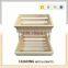 Large capacity decorative kitchen wooden fruit basket stand