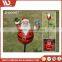 2017 Trending Products Personalized Light Christmas Gift Outdoor Ornaments Snowman Garden Stake