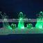 Clear Acrylic led color changing music angel for decoration