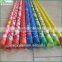 straight colorful PVC cover wood round stick for microfiber cleaning mop