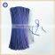 Factory supply toy packaging single wire plastic bingding ties