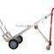 folding aluminium hand trolley with noseplate extension 4-in-1 hand truck