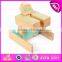 Hot sale Non Toxic wooden robot toy for kids,DIY children wooden robot toy with very cheap price W03B043