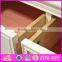2016 wholesale fashionable white wooden furniture cabinets W08H062