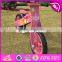 2017 Best design original work pink balance wooden kids bikes for sale W16C179