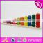 2017 New design kids educational toys wooden stacking blocks W13D124