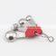 4pcs Stainless Steel Mini Measuring Spoon Sets with Red Handle