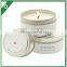 Multi Colored Scented Candle in Glass Vessel With Gift Box