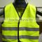 yellow warning hi vis safety vest for kids