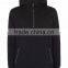 Plain Black Half Zip Classic Fit Hoodie With Zipper Pockets Front Blank Men Sweatshirt With Custom Tags