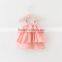Lovely baby clothes cake shirt Wholesale baby clothes sleeveless Princess girl top