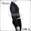 2014-2015 wholesale fashion lady leather jacket Stylish women's Black Leather Jacket With Beaded