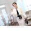 Eight colour woman short faux fur coat winter lady wedding jackets long sleeves