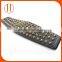 Women Black Rivets Elastic Belt Fashion Rivets Elastic Belt
