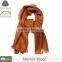 Wholesale 100% cashmere scarves, factory supply knitting scarf