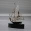 Noble Customized Made Silver Crystal Arab Dhow MODEL For Office Decoration And Islamic Souvenirs Gifts