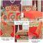 100%polyester Printed Comfortable Flannel Bed Sheet Set