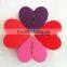 Hot Selling heart-shaped Office Plastic Clip,baby clothes,sock sclip