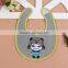 cute cartoon print fashion baby Infant lunch bib saliva towel