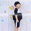 2017 new best quality safety floating baby swimwear polyamide colorful swimsuits