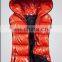Lady Fashion Winter Hood Padded Vest China Supplier