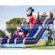 HI giant 9x7x6Hm pirate inflatable water slides china for sale
