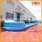 AOQI water park blue and white inflatable slip n slide, inflatable water slide