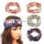 Boho Headband Women Hairband Print Cotton Knot Headbands for Women Fashion Accessories Hairband Cotton
