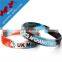 Custom logo silicon wristband wholesale