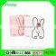 2015 cheap rabbit pattern papers handle bag with paper string