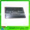 promotion price credit card size stainless steel metal visiting card