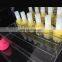 Tabletop Clear Acrylic Divided Display Trays for Nail Polish