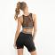 Sports Shorts Suit Yoga Wear Wholesale Gym Sports Running Girls Slim Tops Women Yoga
