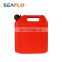 SEAFLO 20L Automatic Shut Off Red Plastic Gas Can Mobile