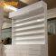 2020 Morestar multilayer high gloss white nail polish rack with led light