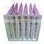 Aluminum Frame Medium Efficiency Air Conditioning Bag Filter