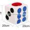 019 new style pet plush dice toy for dog chew / treat bag / dog training toy