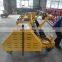 three roller shaft concrete road roller paver laying machine  customizable length for sale