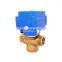 TF CWX-15Q 3-way Mini Control Motorised Ball Valve for Water Treatment,HAVC,automatic Control,water Filter