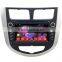 Quad Core Android Car Dvd Player for Hyundai Verna/Solaris With Car Gps Car Auido, BT,video