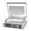 Single plate case iron contact grill commercial sandwich griller