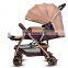 China High Quality Two-Way Lightweight Foldable Multifunctional Baby Stroller