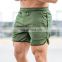 Men Running Shorts Bodybuilding Muscle Training Sportswear Exercise Gym Shorts