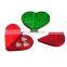 Custom love heart shaped empty lipstick/lip/eyeshadow palette case