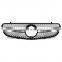Black Diamond Front Grille For Mercedes Benz GLC W253 X253 GLC300 GLC350 2015-2019
