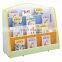 Jingqi Wooden children daycare Book Shelf/kids book shelf/girl boy Labirary furniture
